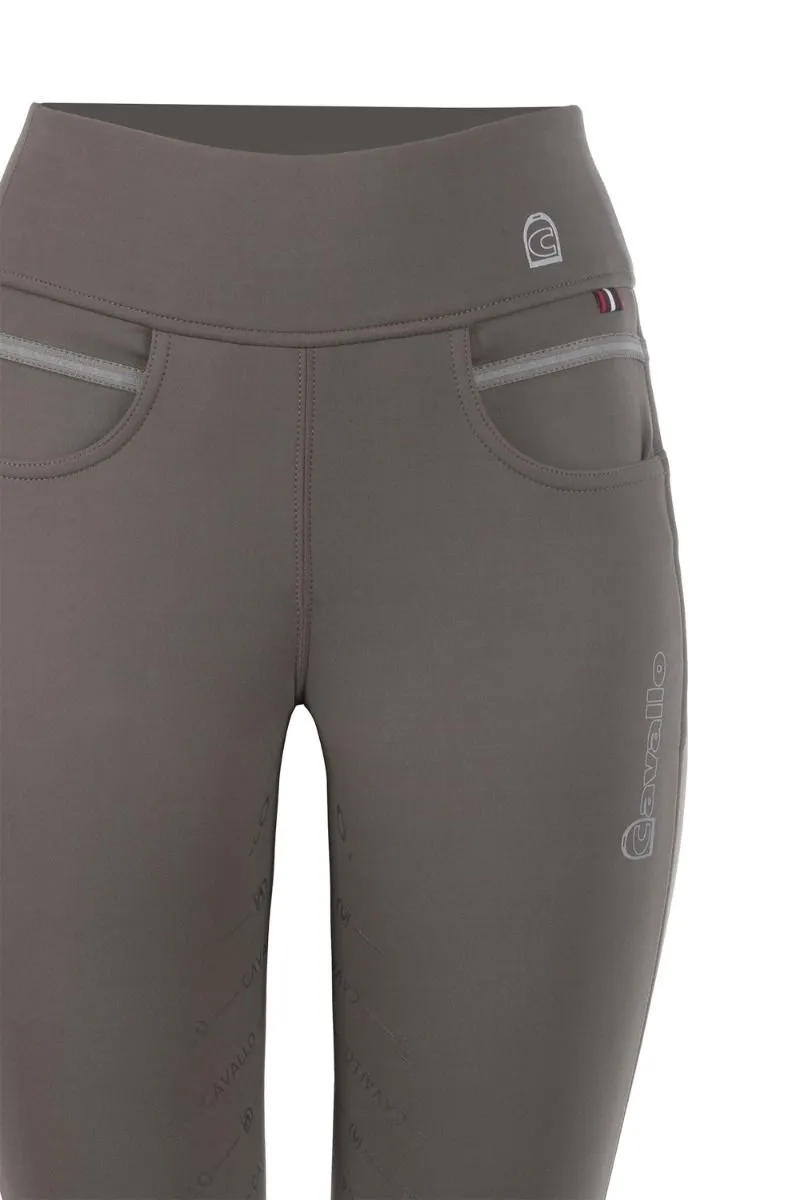Riding leggings Cavalliz Grip RL - sepia olive