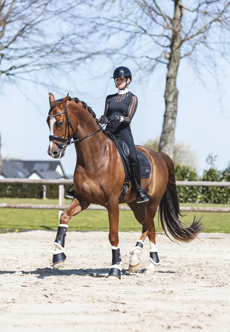 Schabracke Anatomic Tech Dressage XB21008 - black