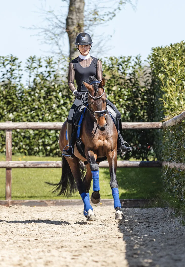 Schabracke Anatomic Tech Dressage XB21008 - royal blue