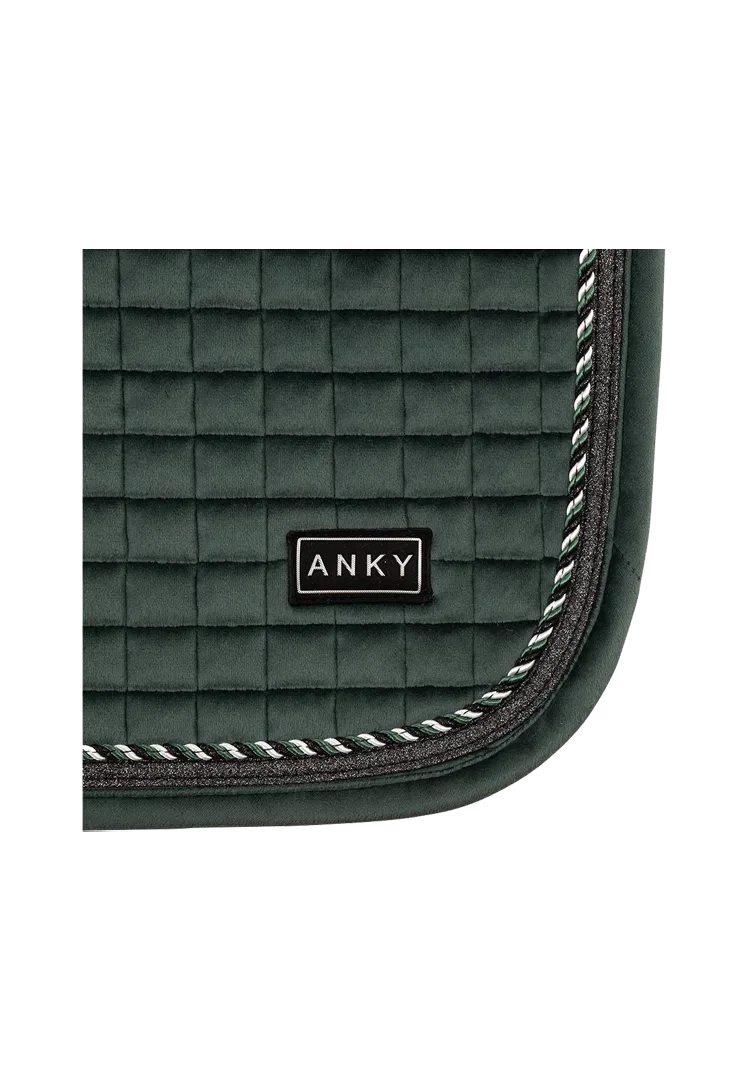 Schabracke Velvet Dressage XB22002 - forest