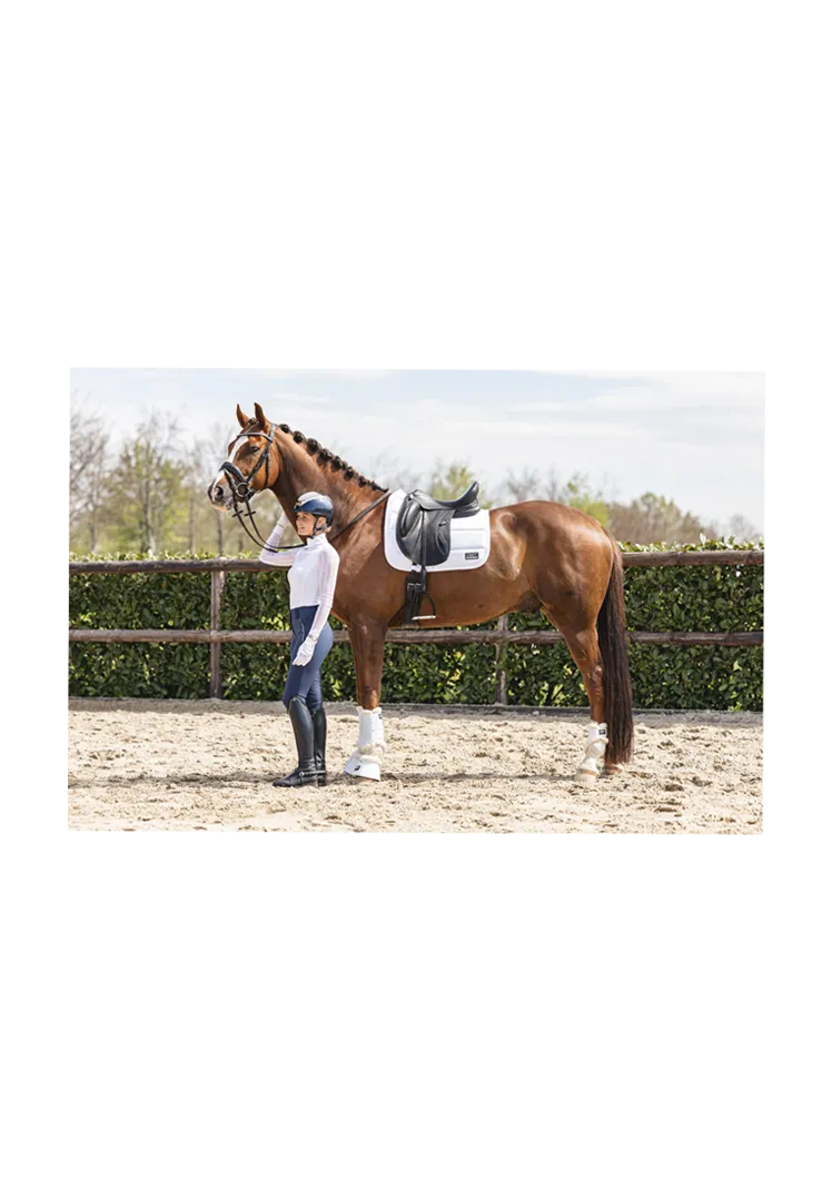 Schabracke Anatomic Tech Dressage XB21008 - white