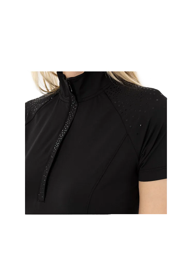 Kurzarm Base Layer - black