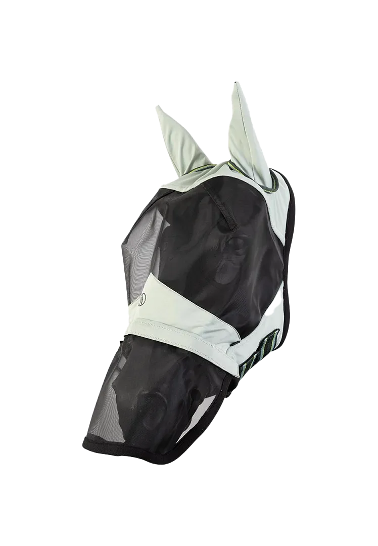 Fliegenmaske mit Ohren - Slate gray