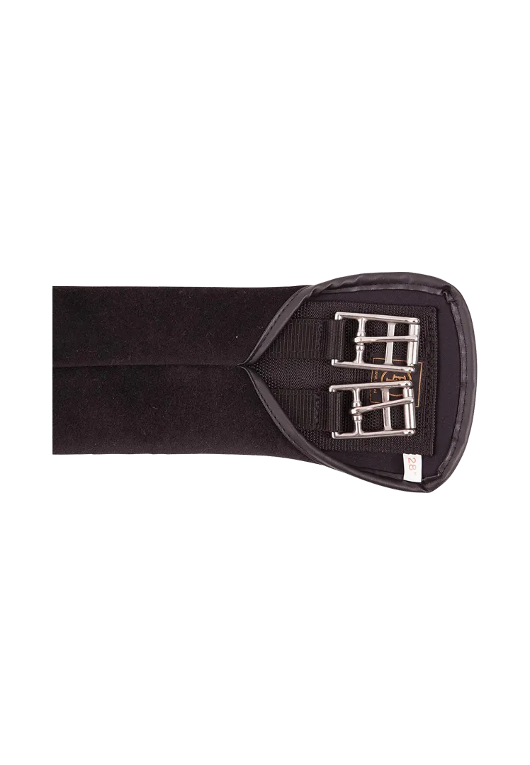 Dressurgurt Velvet - schwarz