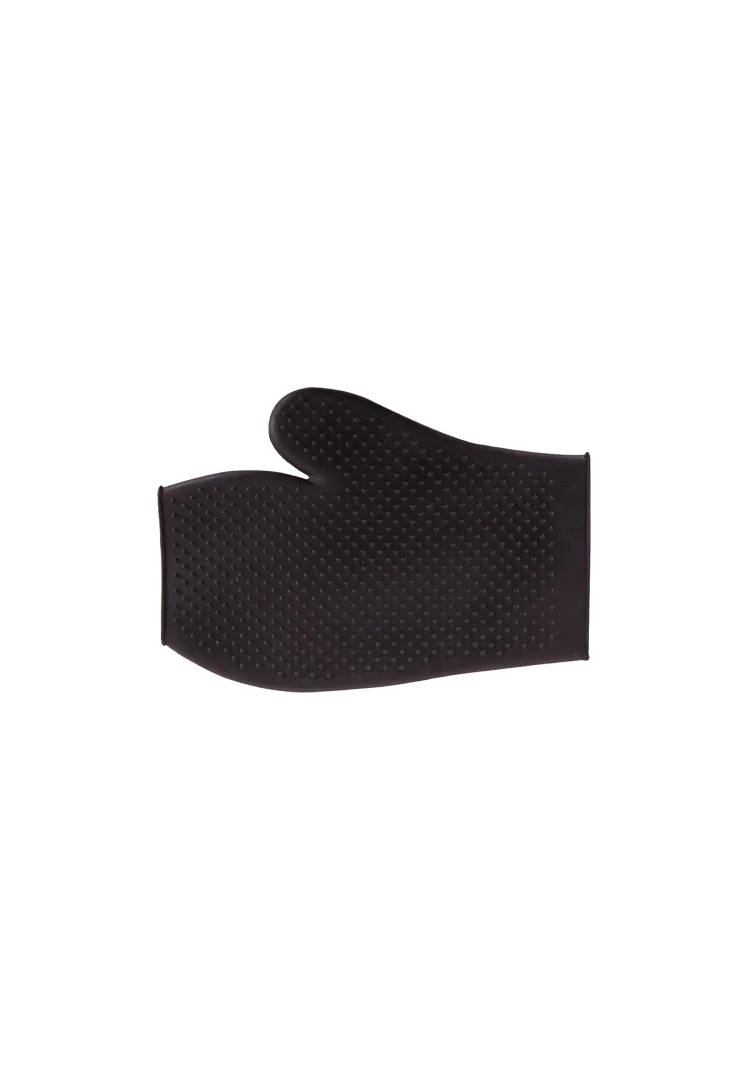 Gummiputzhandschuh - schwarz