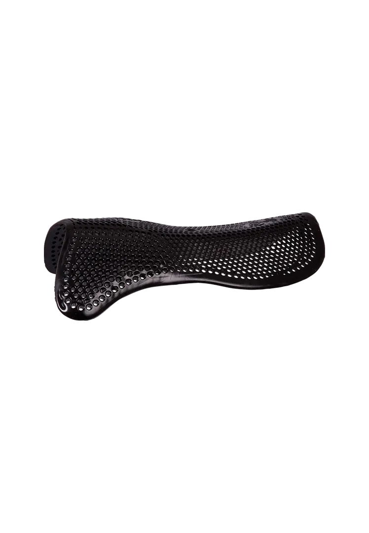 Soft-Gel-Pad mit Front Riser - schwarz