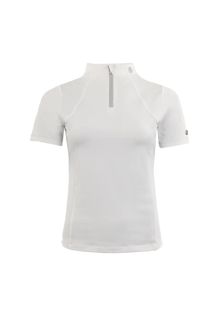 Turniershirt Monterrey Shortsleeve Damen - snow white