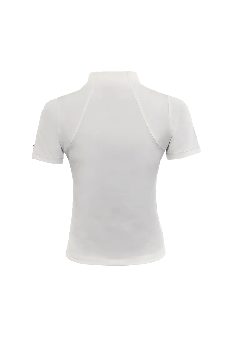 Turniershirt Monterrey Shortsleeve Damen - snow white