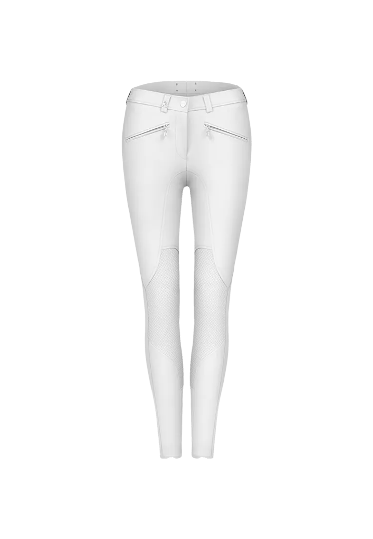 Damen Reithose Daja Grip C - weiß