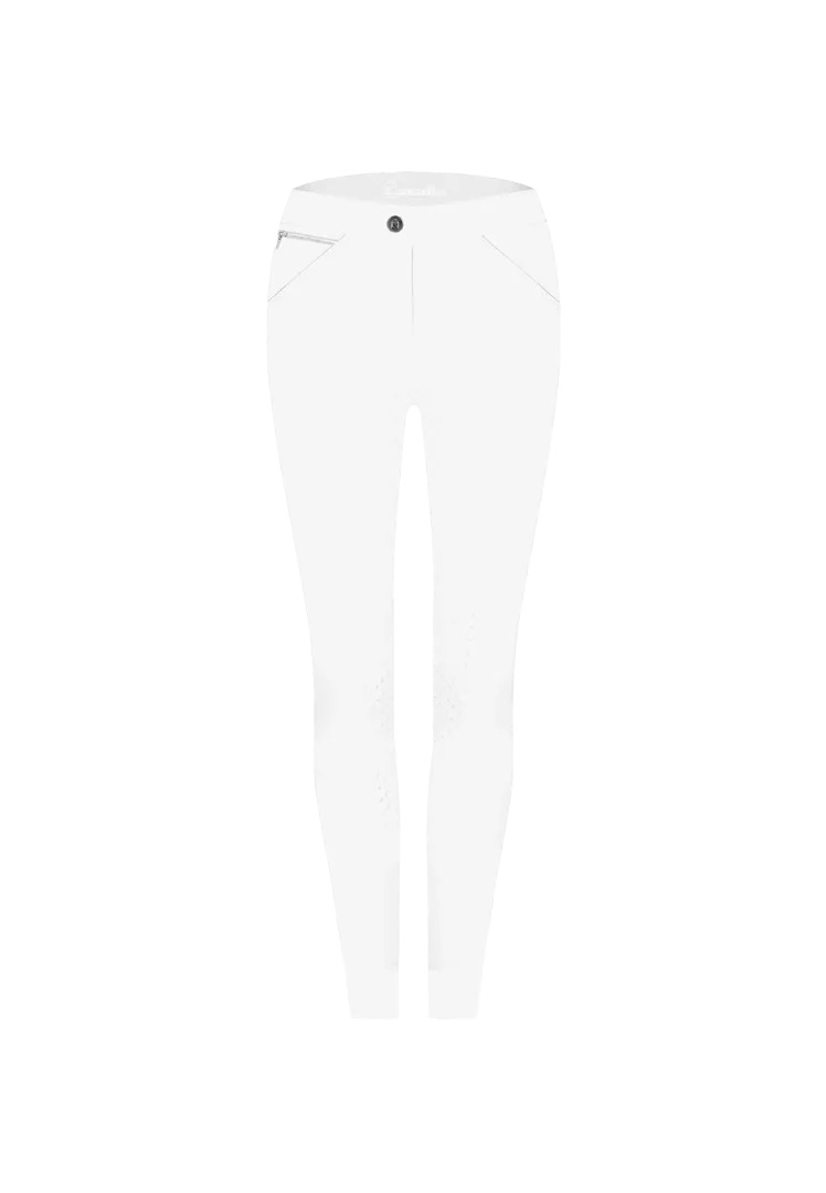 Reithose Calima Grip - weiß