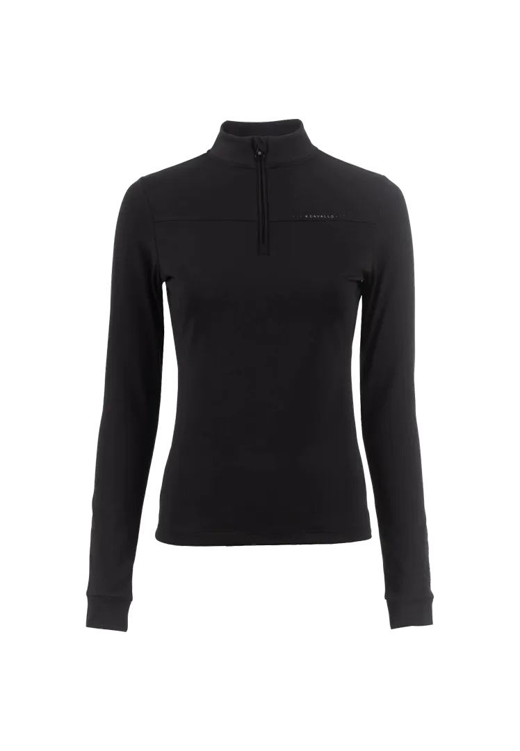 Funktionssweatshirt Caval All Year Halfzip - black