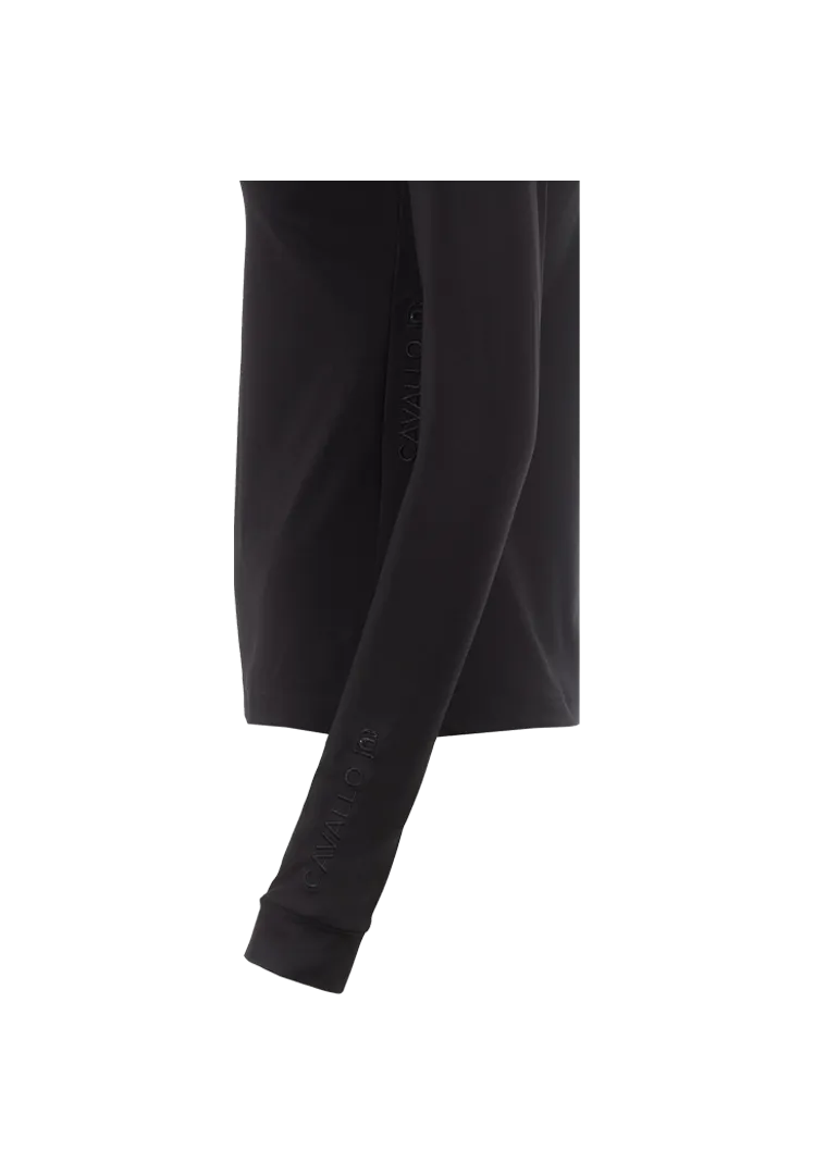 Funktionssweatshirt Caval All Year Halfzip - black