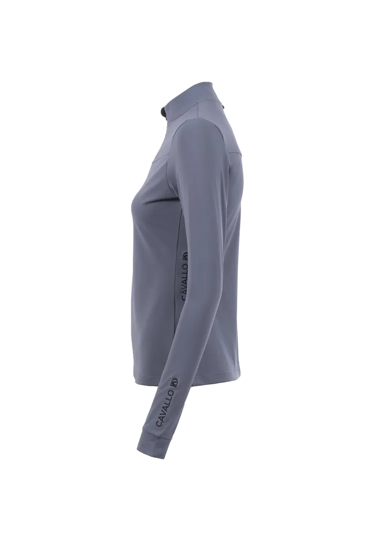 Funktionssweatshirt CAVALALL YEAR HALFZIP - blue shadow