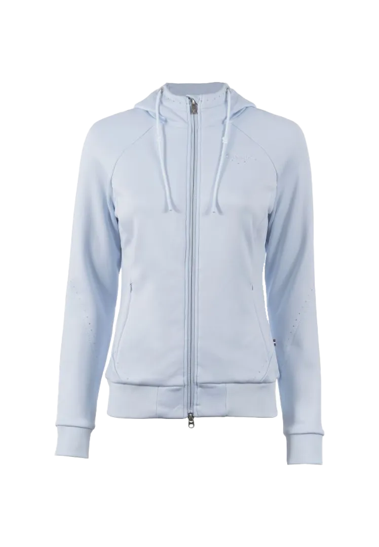Sweatjacke CAVALNOAMI - foggy blue