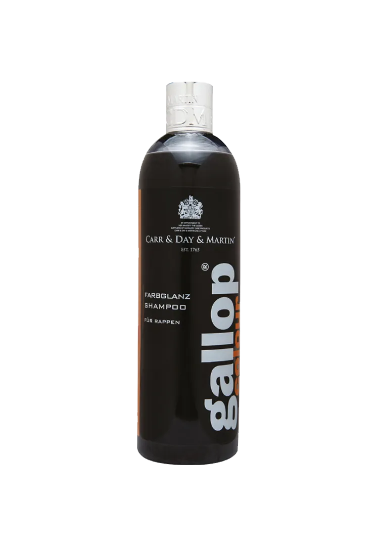 Gallop Colour - Farbglanz Shampoo für Rappen - 500ml