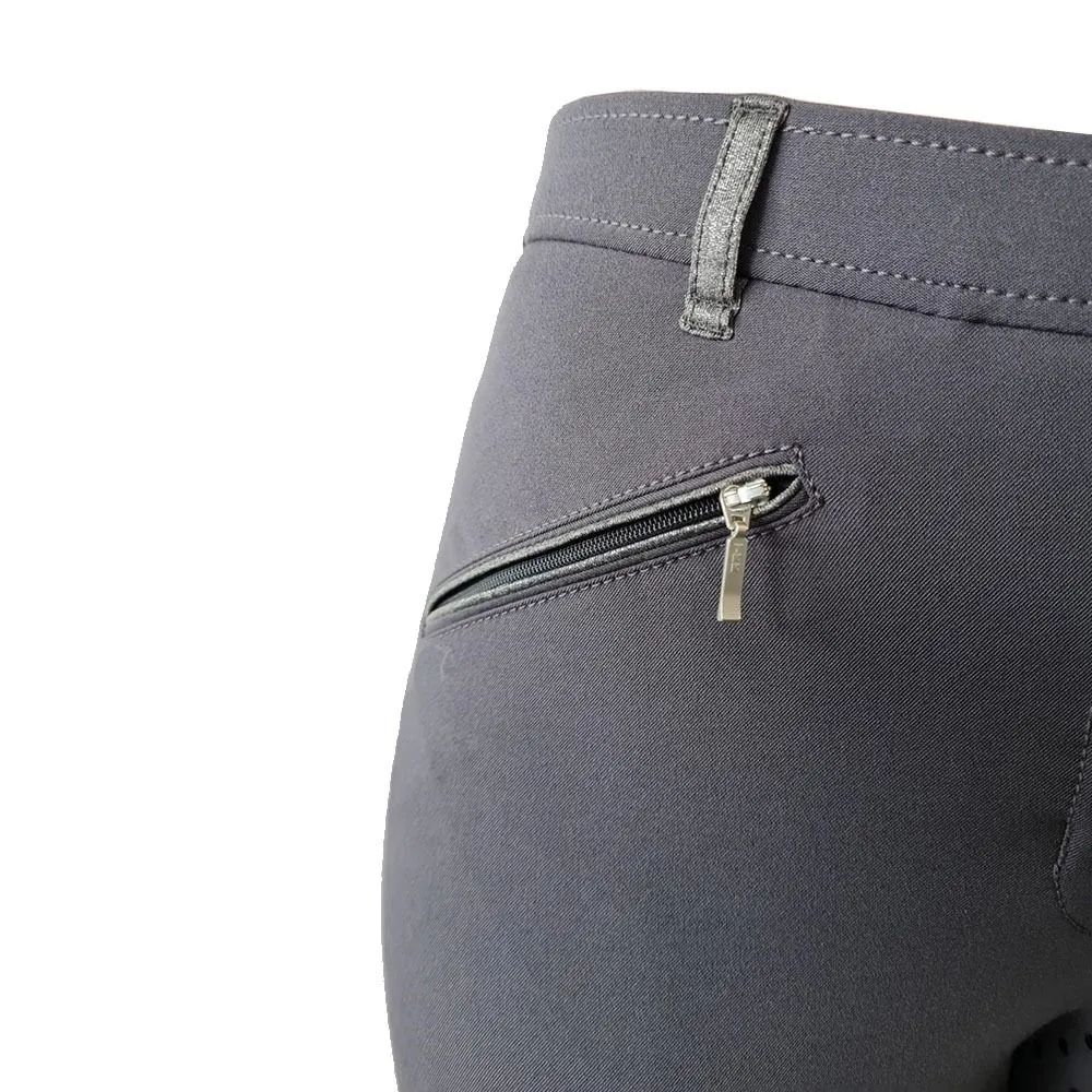 Kinderreithose CARAT PRO GRIP - grey