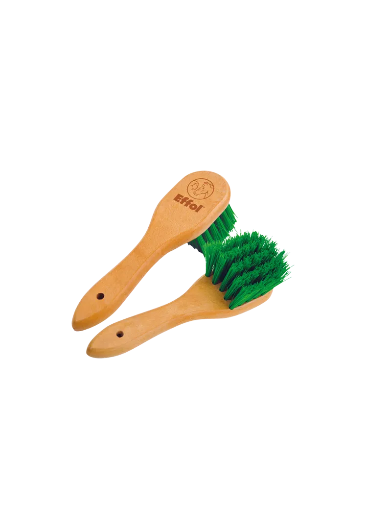 Safety-Hoof-Brush mit Stiel aus Buchenholz