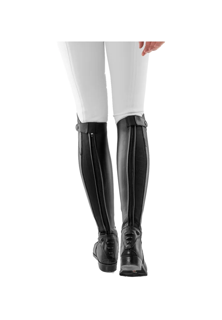 Lederreitstiefel Aries- schwarz