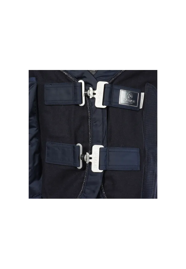 Abschwitzdecke LODEN Platinum - navy