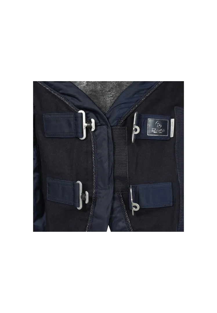Abschwitzdecke LODEN Platinum - navy