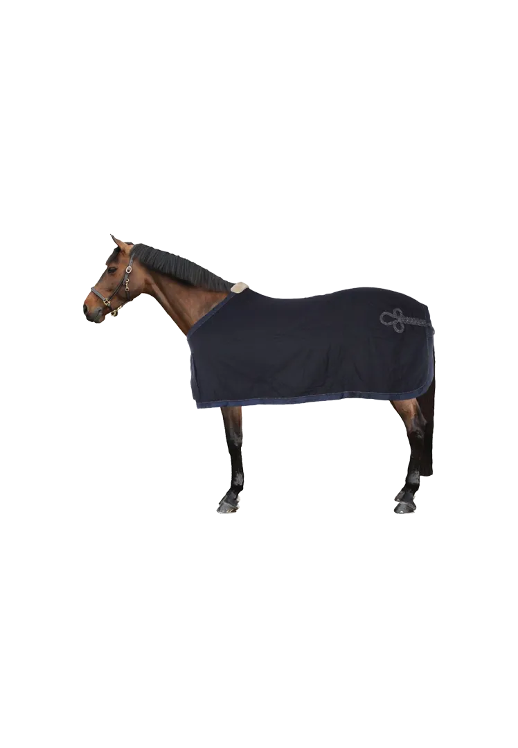 Abschwitzdecke LODEN Platinum - navy