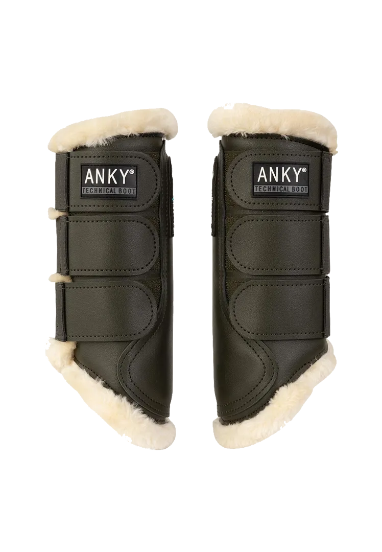 Gamaschen Active Gel Impact ATB22001 - dark olive
