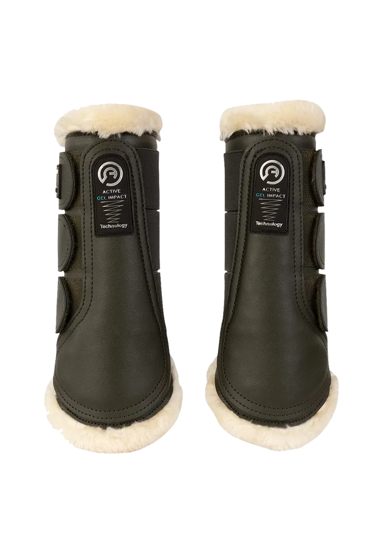 Gamaschen Active Gel Impact ATB22001 - dark olive