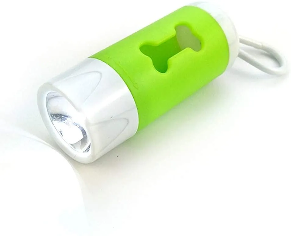 Kotbeutelhalter mit Licht