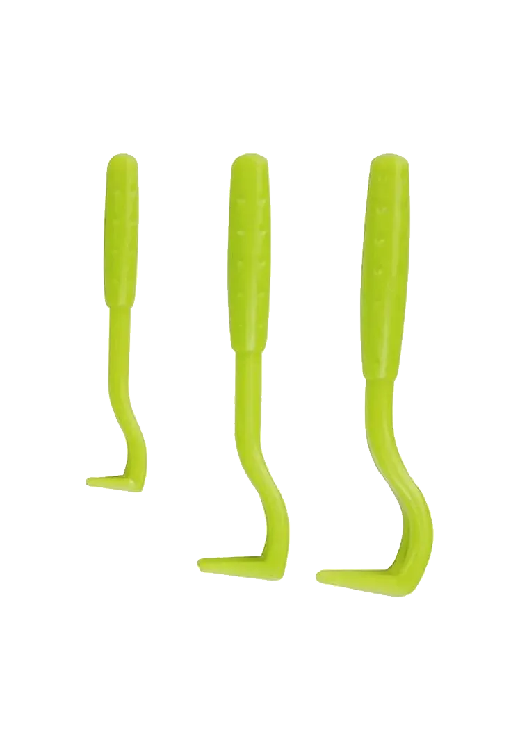 3er-Set Zeckenzangen