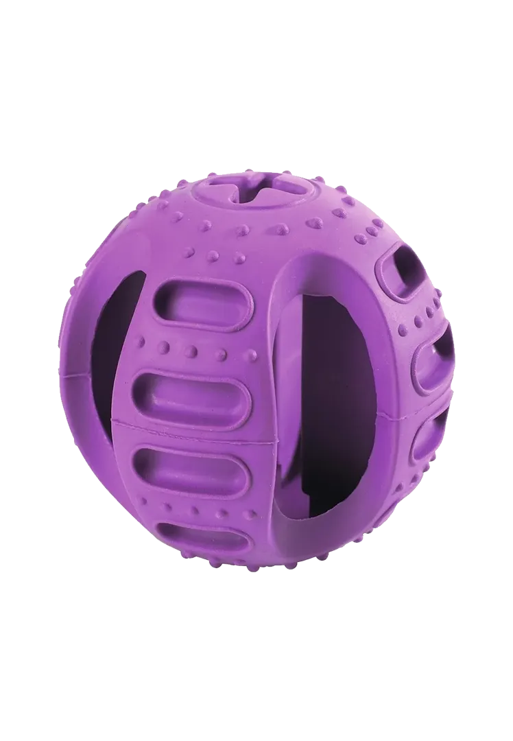 STUFF'N BOUNCE Hundespielzeug 9,5 cm - lila
