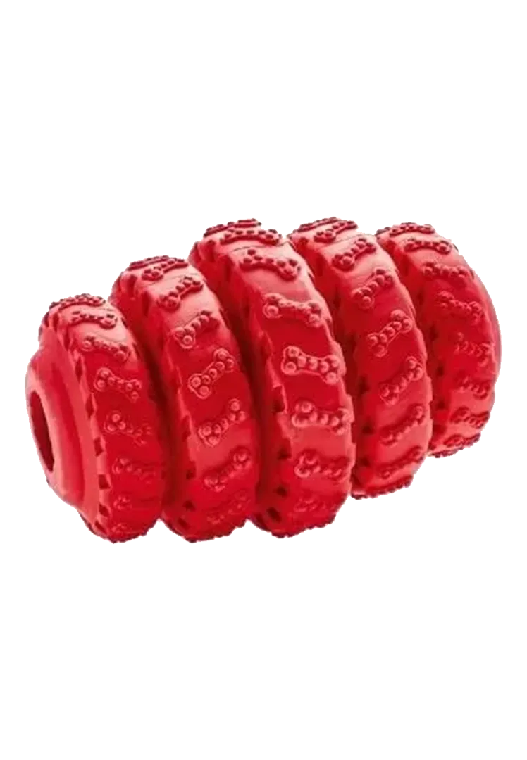 Talvik Reifen Hundespielzeug 8 cm - rot