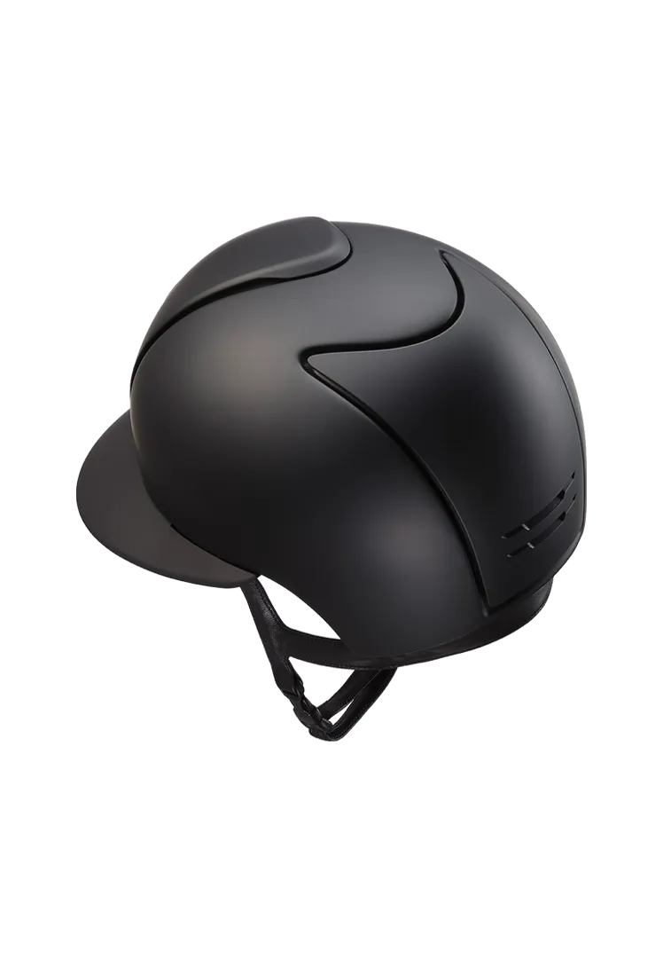Cromo 2.0 Textile black: frame chrome, grid raw black, polo visor - schwarz