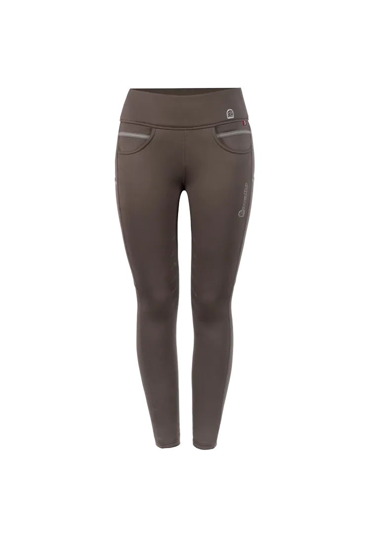 Reitleggings Liz Grip RL - dark walnut
