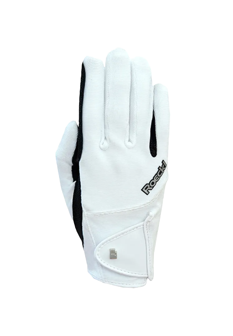 Reithandschuh MILANO - white/black