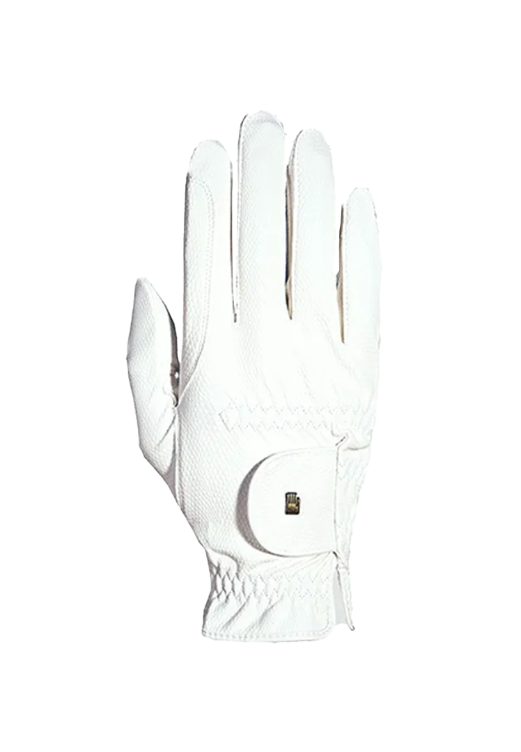Reithandschuh ROECK-GRIP JUNIOR - white