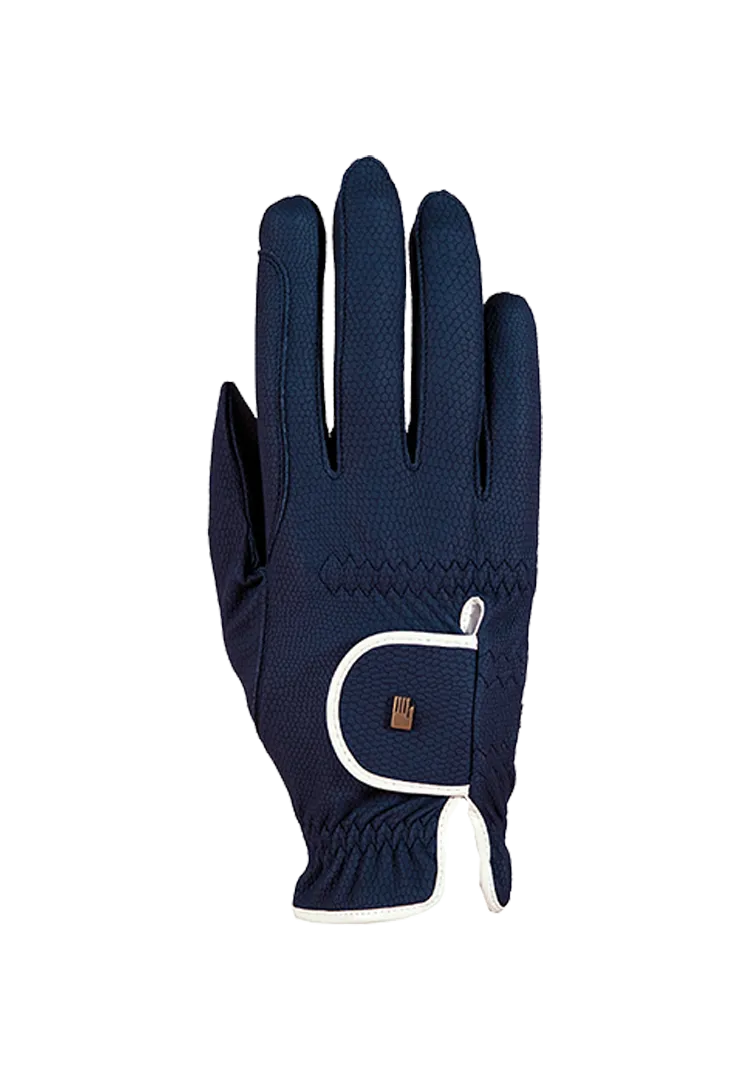 Reithandschuh LONA - navy/white
