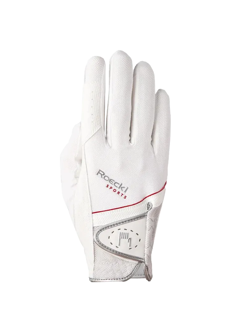 Reithandschuh Madrid - white