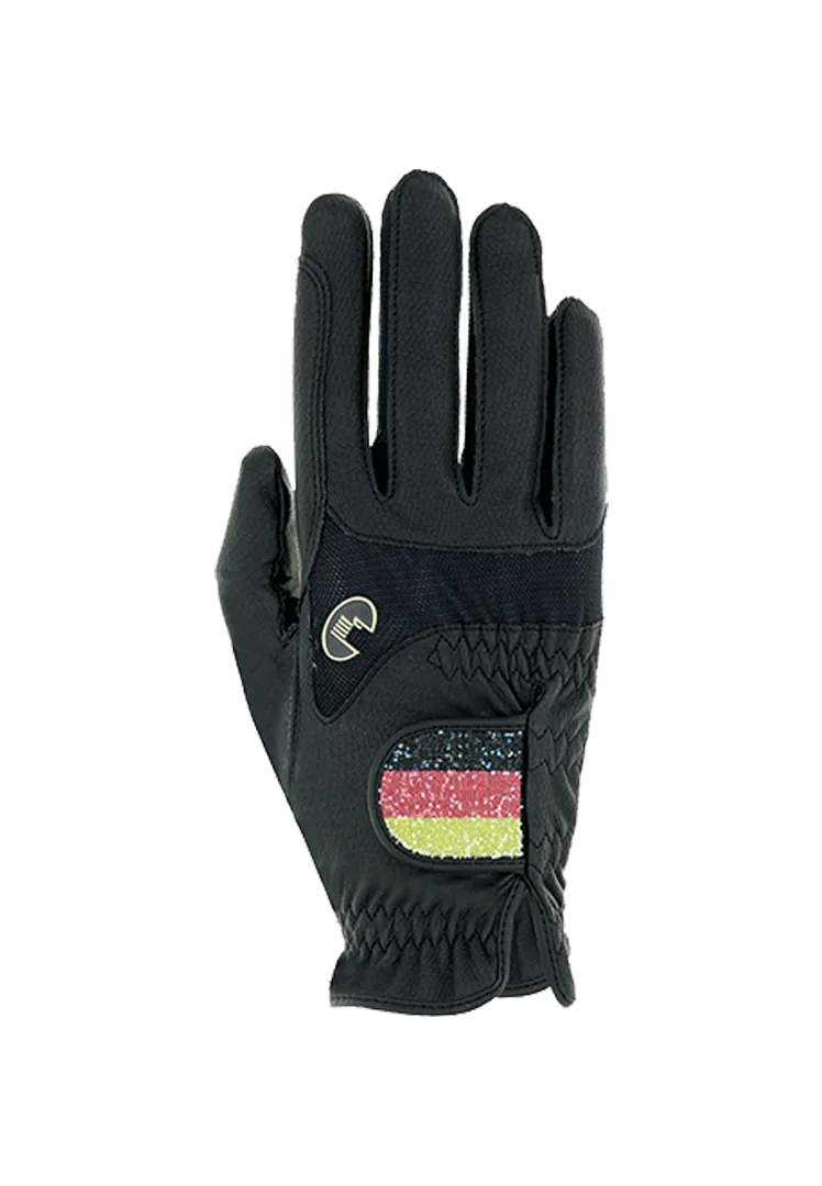 Reithandschuh MARYLAND - black/Germany