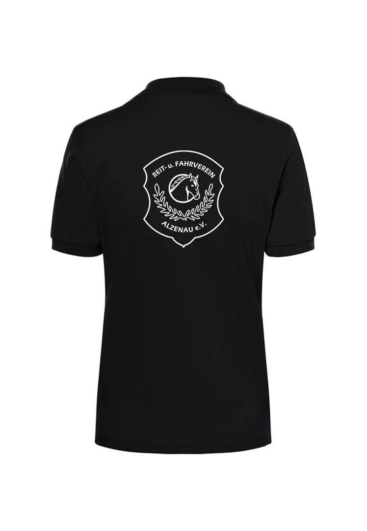 Poloshirt Damen - schwarz