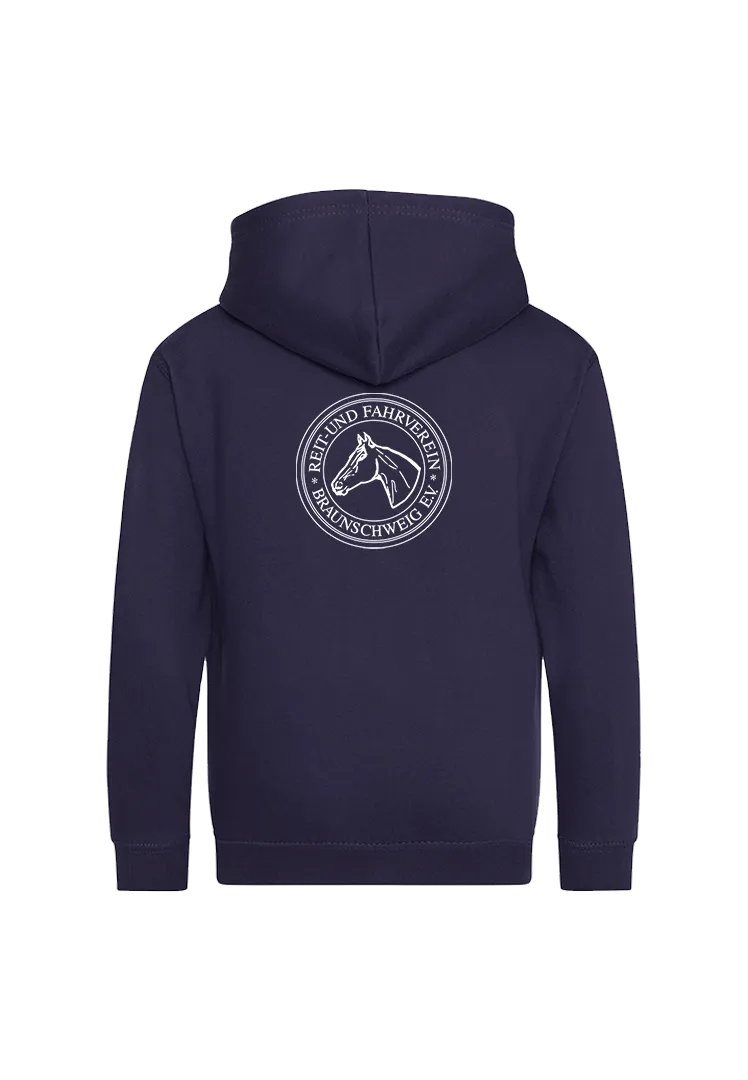 Zip-Hoodie Kinder - navy