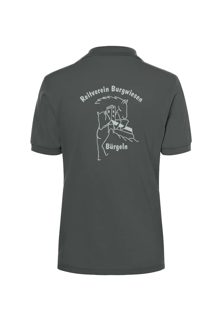 Poloshirt Damen - graphite