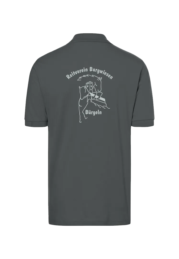 Poloshirt Herren - graphite