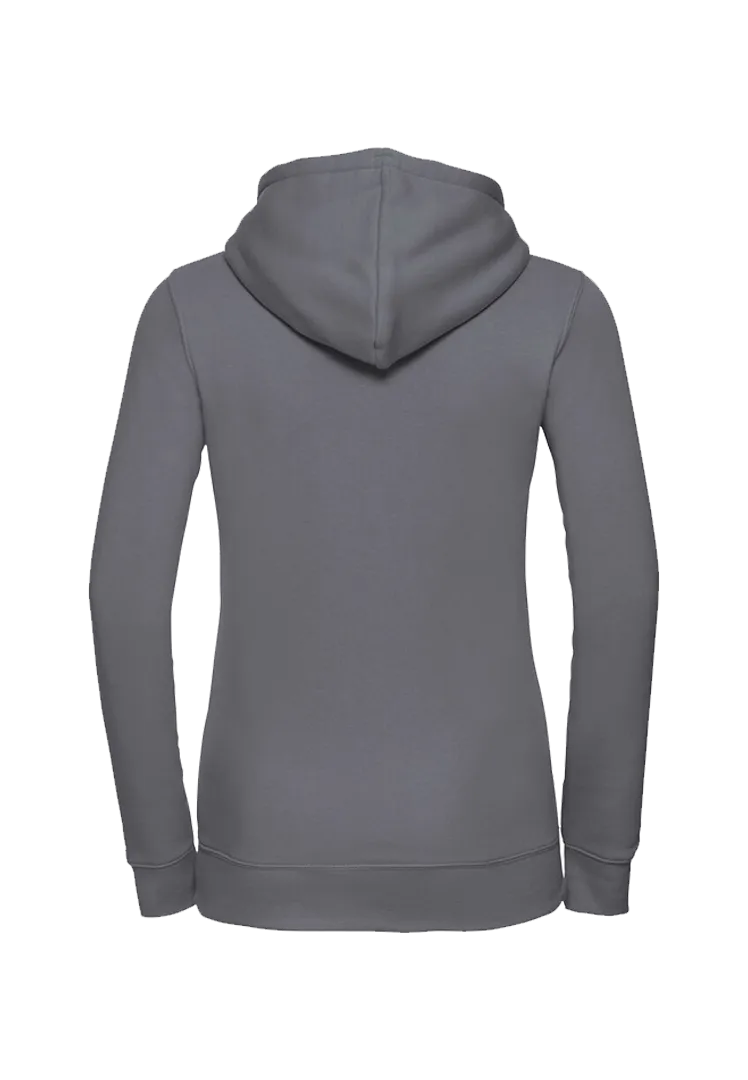 Zip-Hoodie Damen - convoy grey