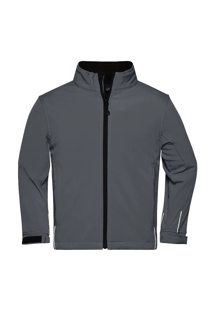 Softshelljacke Kinder - carbon