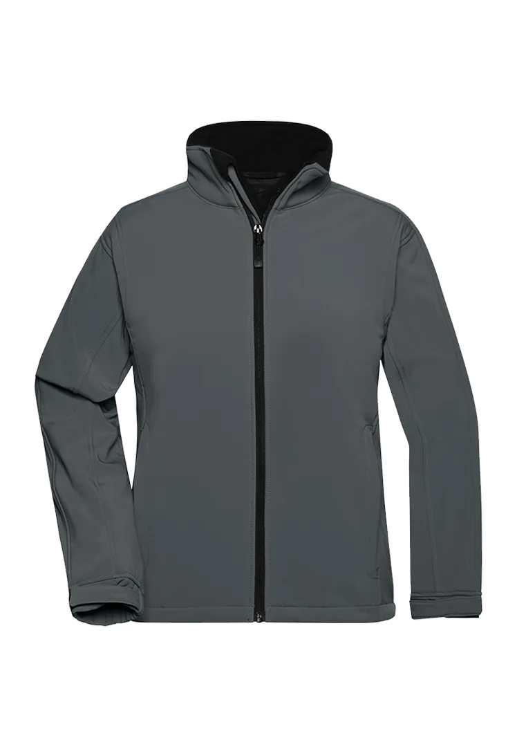 Softshelljacke Damen - carbon