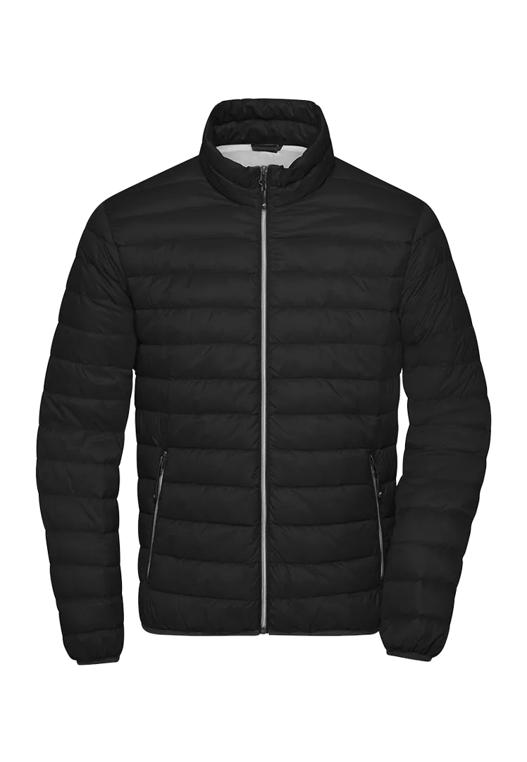 Steppjacke Herren - schwarz