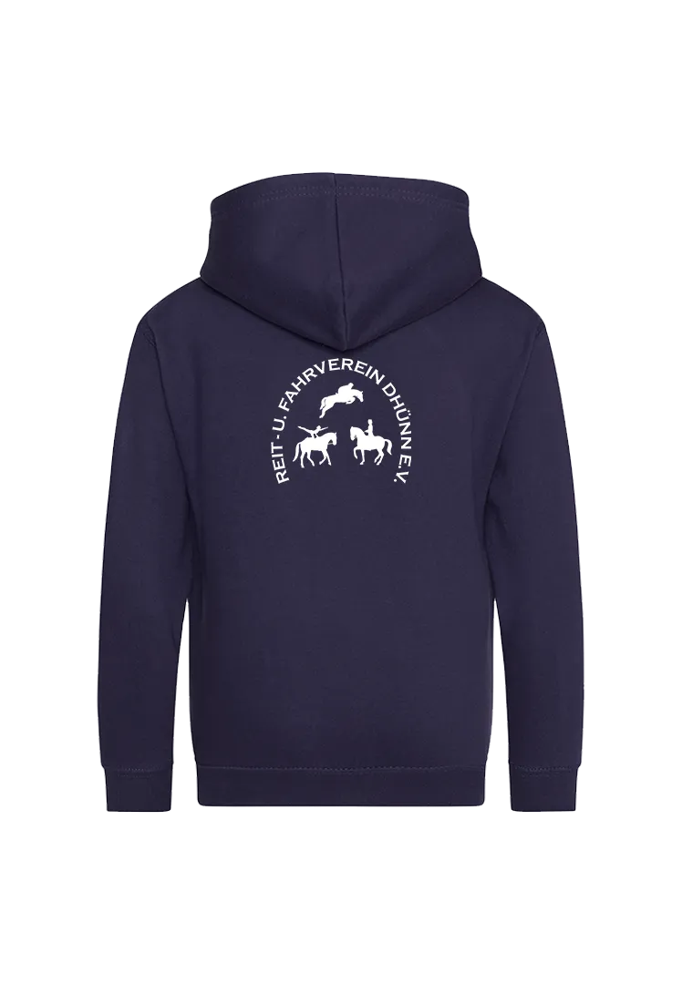 Zip-Hoodie Kinder - navy