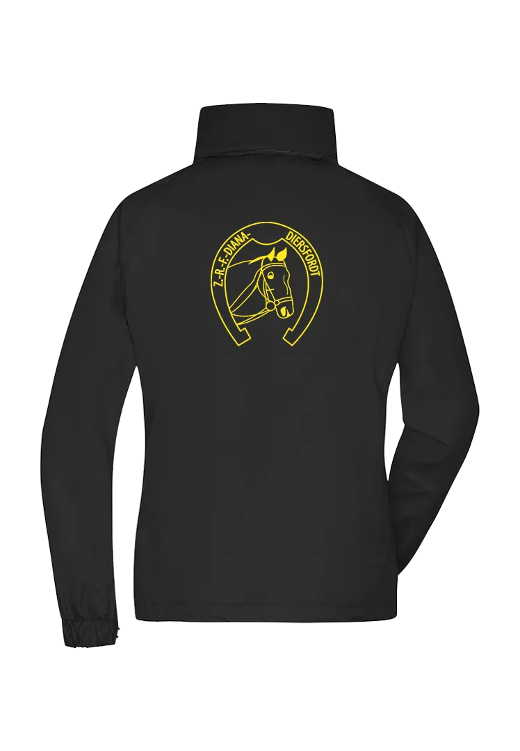 Regenjacke Damen - schwarz