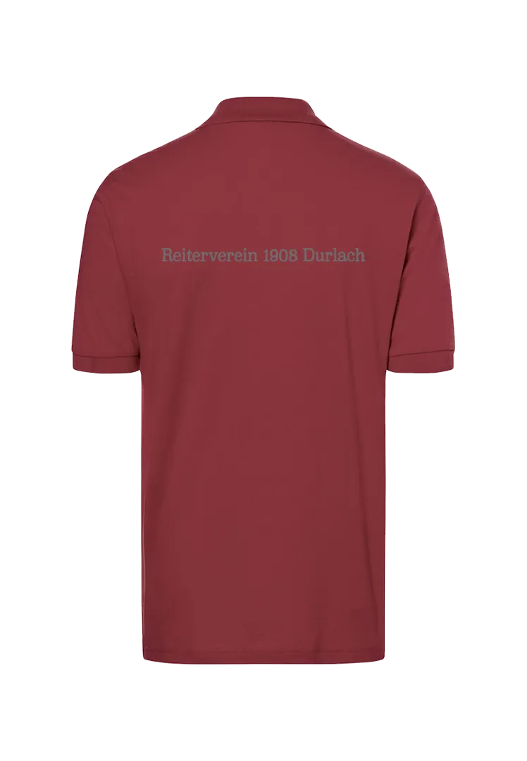 Poloshirt Herren - wine