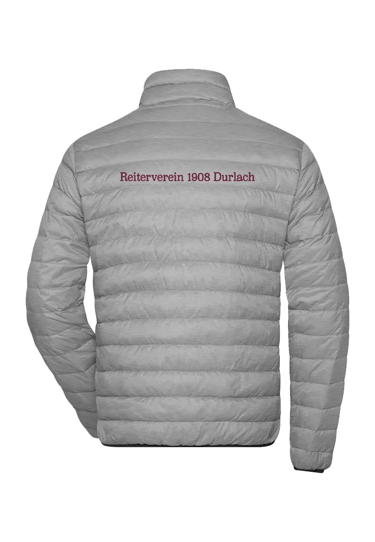 Steppjacke Herren - silver melange